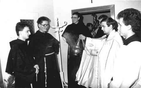 Zdjcie z czasw, gdy byem w seminarium w odzi-agiewnikach (ok. A.D. 1990).